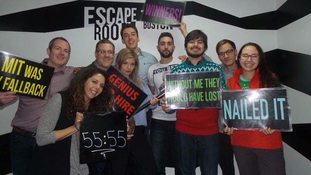 BITS team at an escape room outing